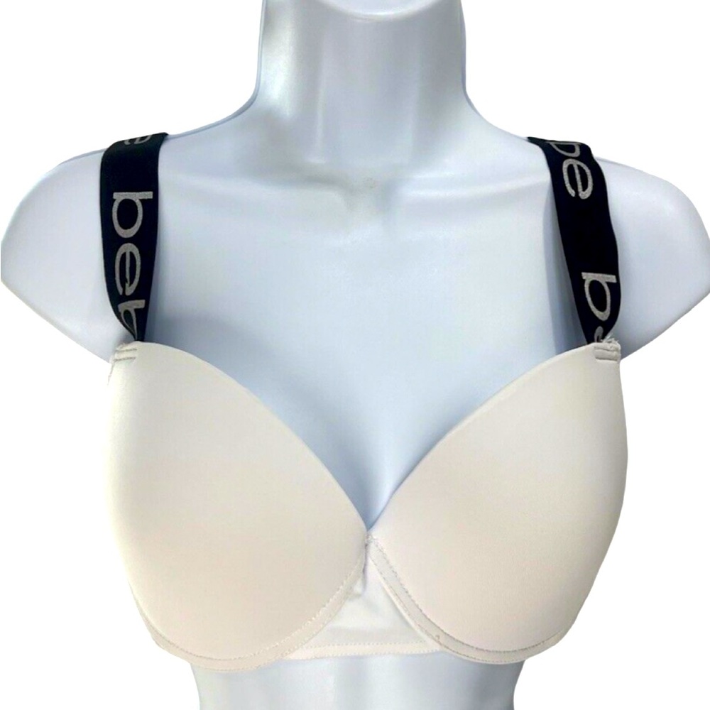 bebe intimates NWT Size 36DD Pink and White Gentle Lift Full Cover Bras (I003) - Picture 5 of 14